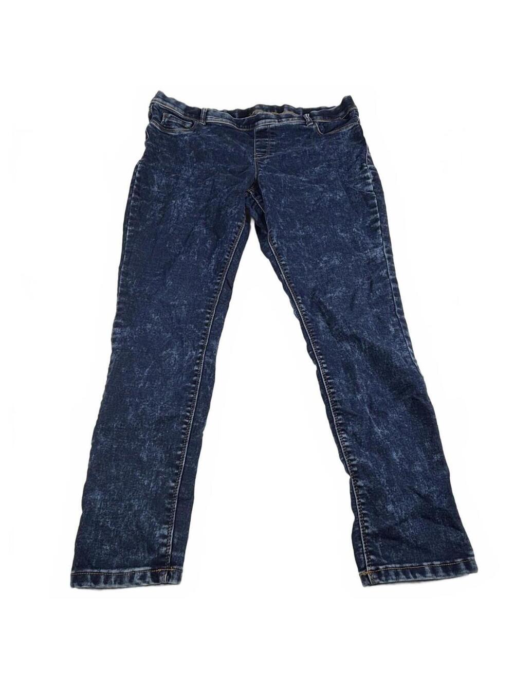 Route 66 Women's Acid Wash Pull On Jean Jeggings Size 33W x 27.5L